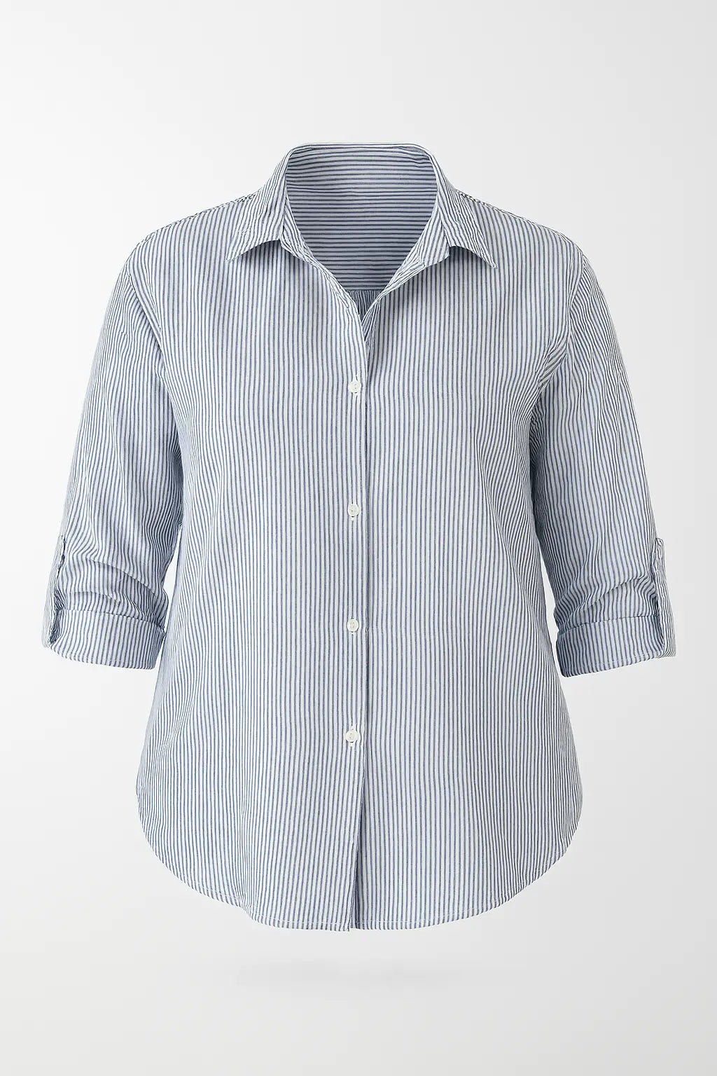 CHEMISE RAYÉE BLEUE L'indisciplinée