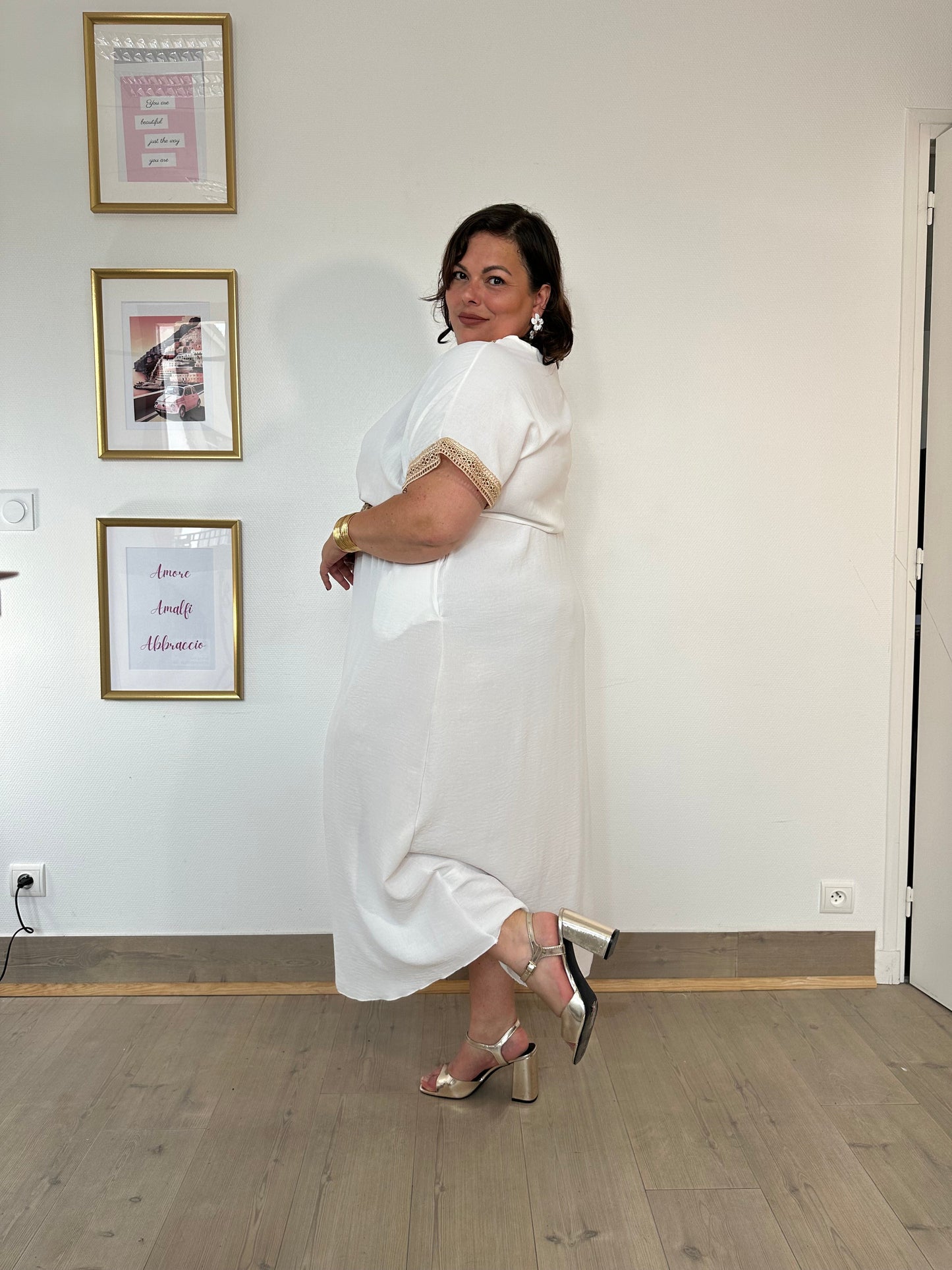 ROBE BOHEME BLANCHE