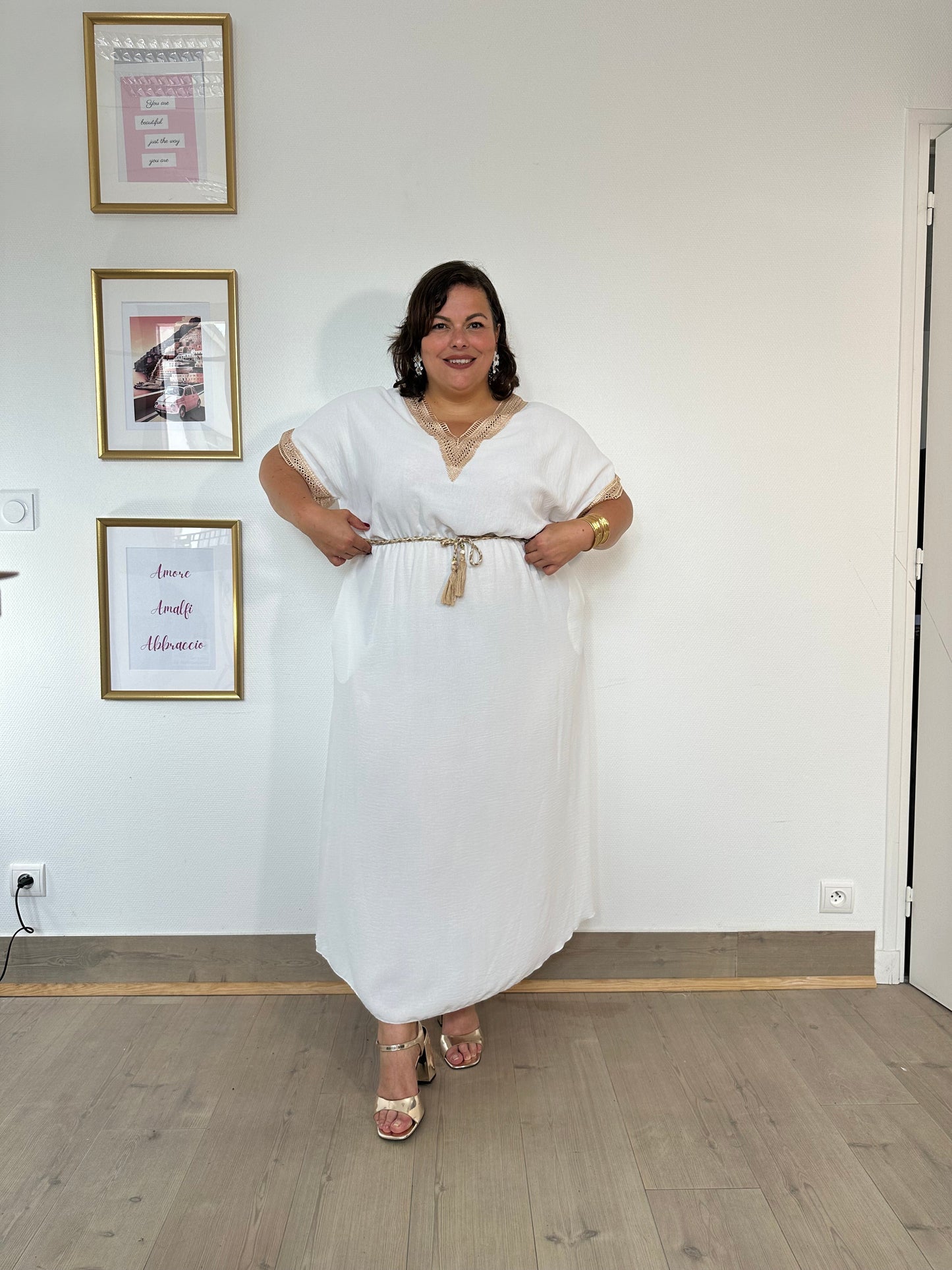 ROBE BOHEME BLANCHE