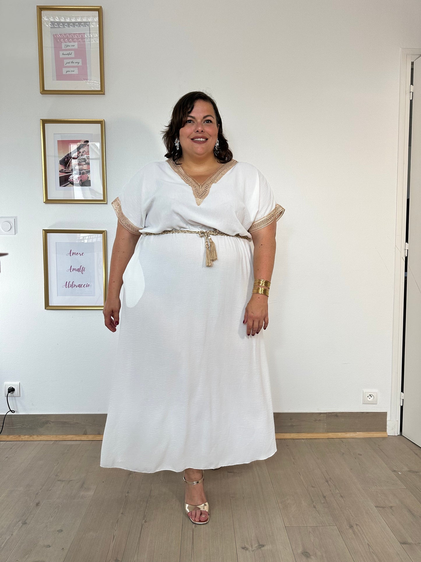 ROBE BOHEME BLANCHE