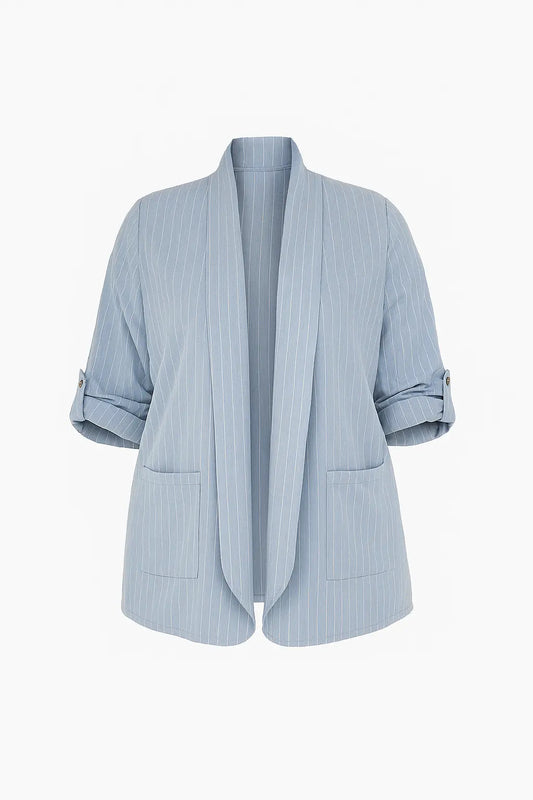 BLAZER CHIC & ETHIQUE - BLEU JEAN L'indisciplinée