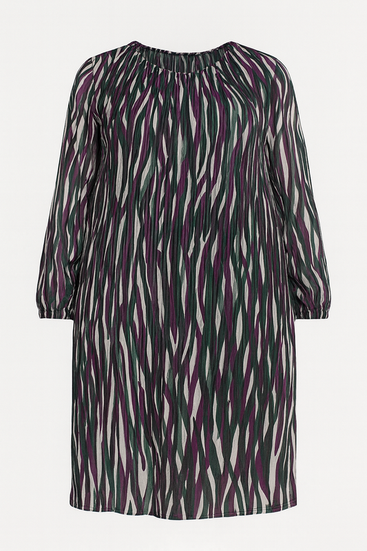 ROBE PLISSEE VIOLETTA