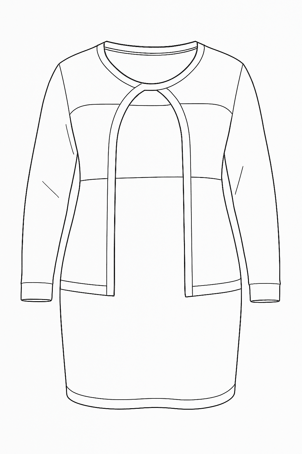 ROBE MAILLE VISCOSE