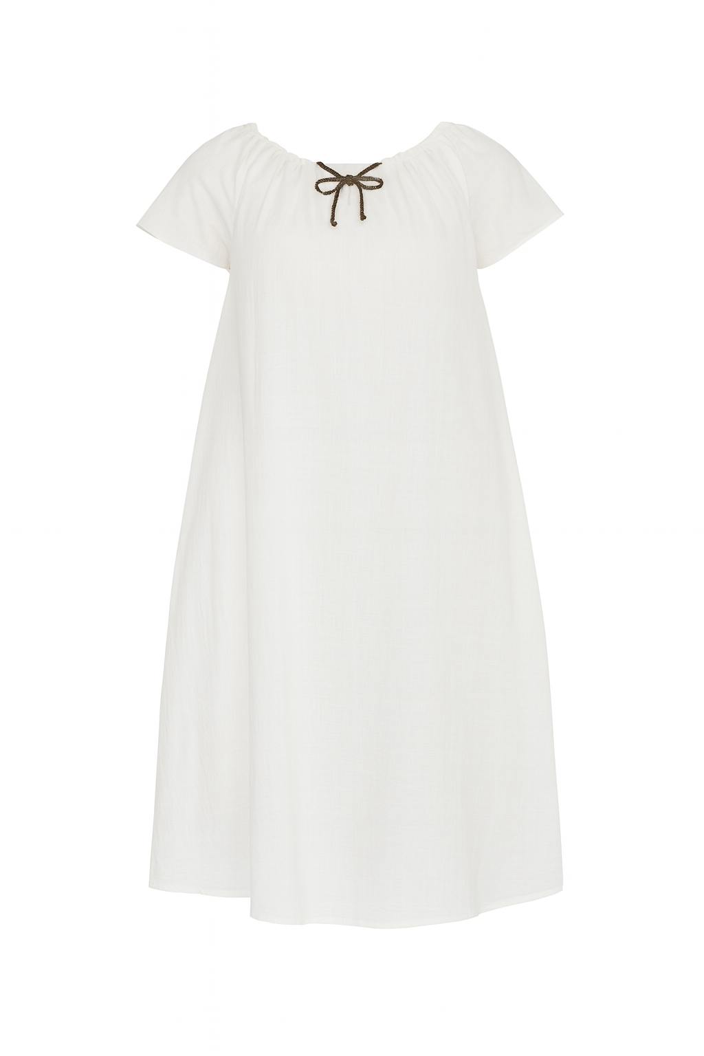 ROBE VISCOSE BLANCHE