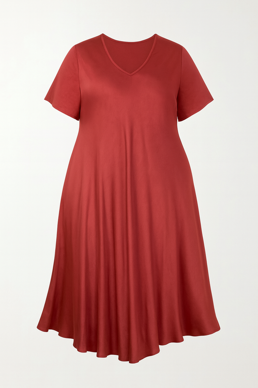 ROBE SHIBORI TERRACOTTA