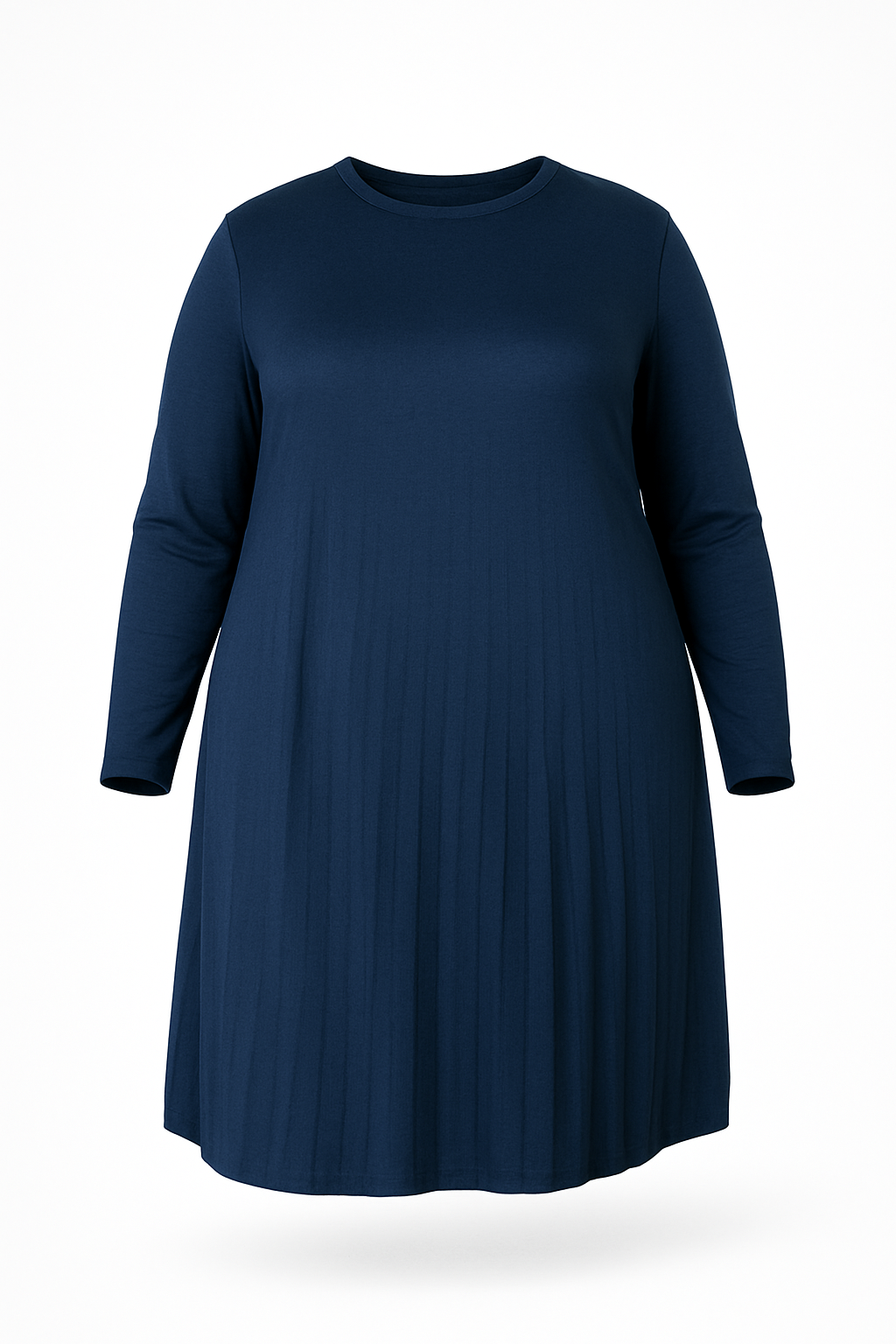 ROBE VISCOSE DOUCE PLISSÉE