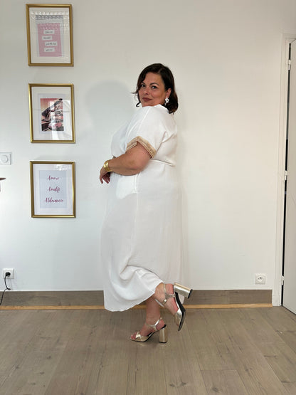 ROBE BOHEME BLANCHE