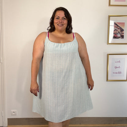 ROBE LINA VERT D'EAU