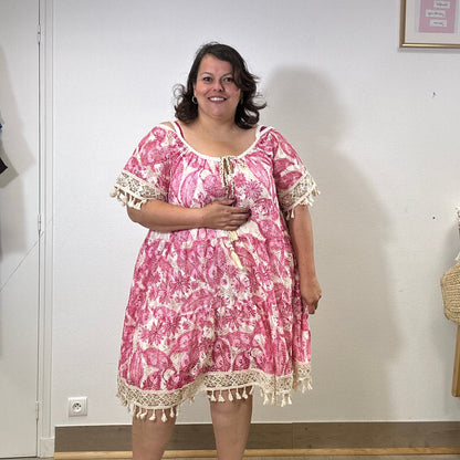 ROBE DENTELLE BRETELLE