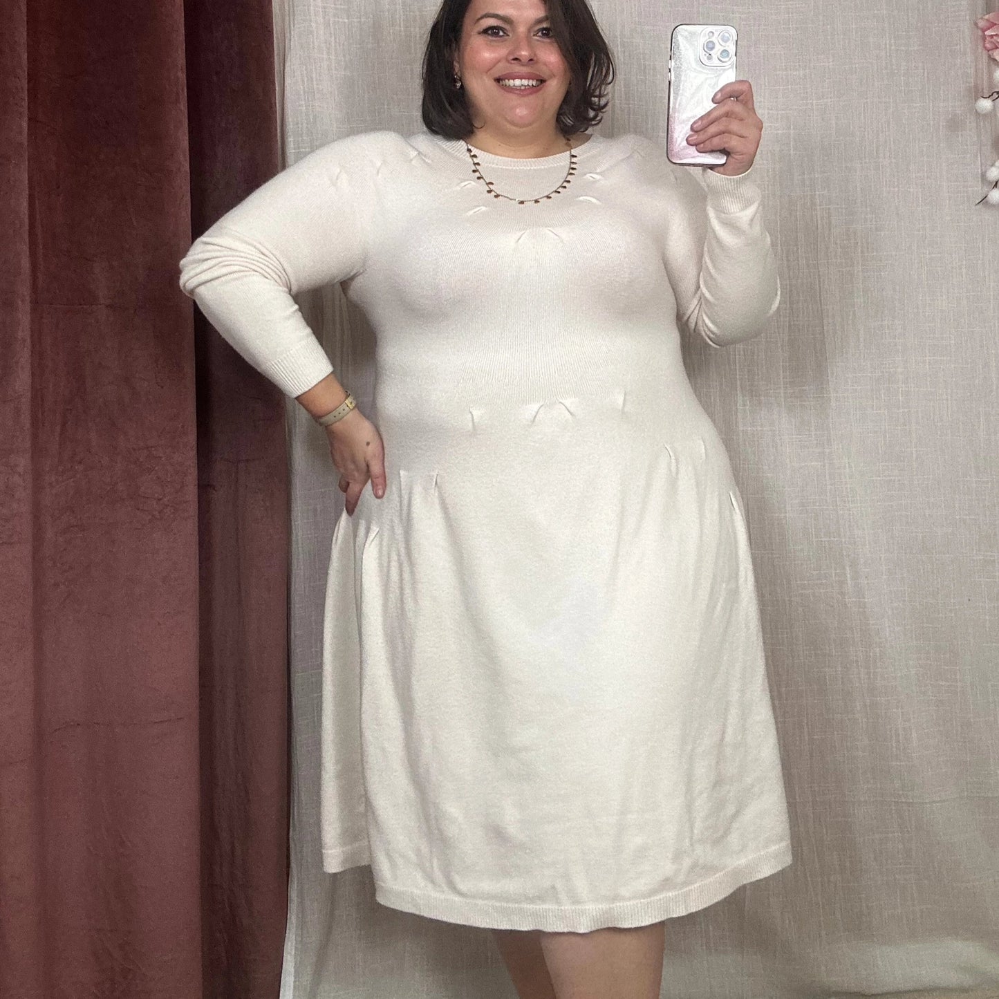 ROBE EN MAILLE